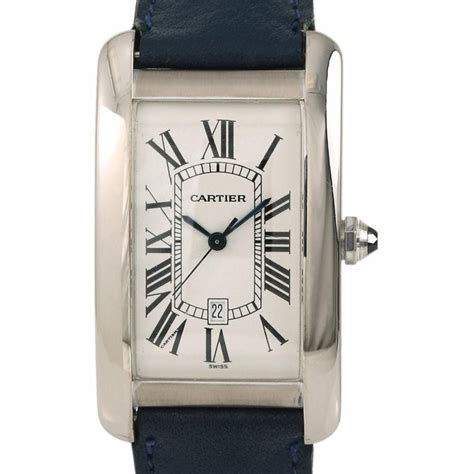 cartier 1741 tank american on wrist|cartier wrist watch.